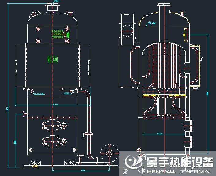  LSH立式燃煤蒸汽鍋爐運(yùn)行工作原理圖